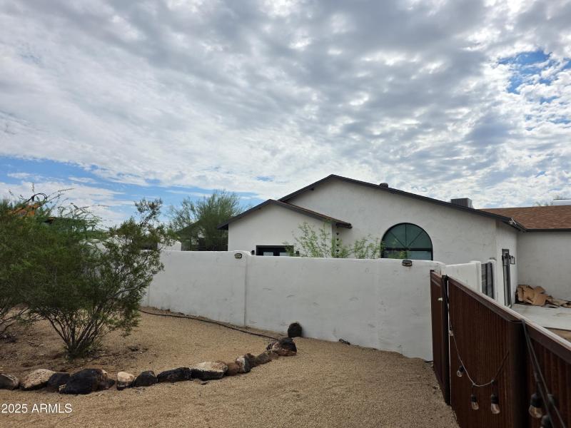 RV Parking and RV gate to rear grounds