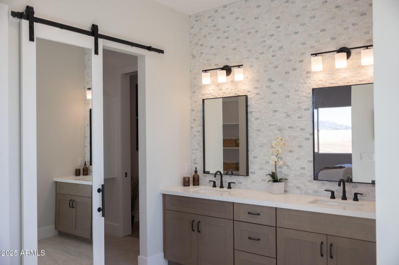 29 Owner's Bath Barn Door Closet B5-7