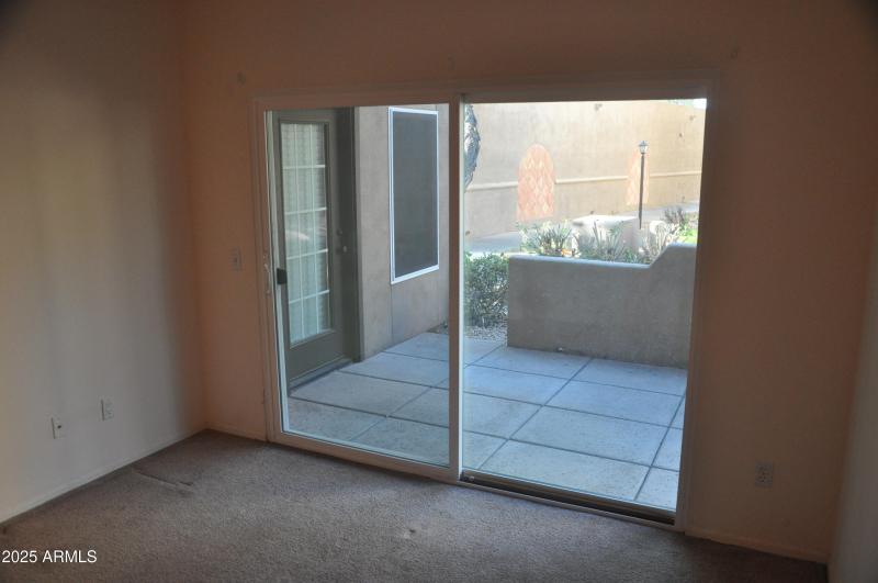 master bed looking out