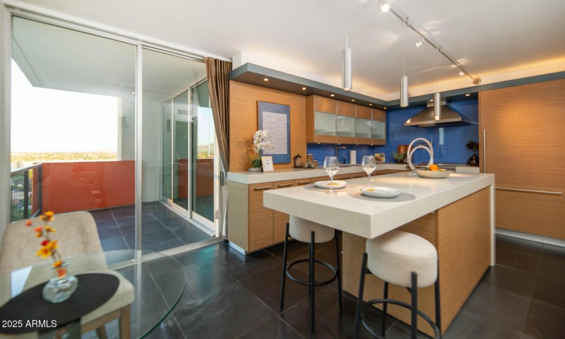 15 Kitchen with Island and Seating Area