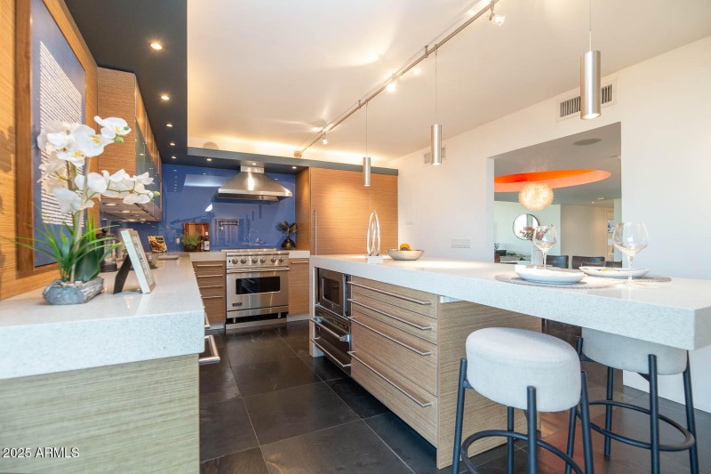 19 Kitchen with Island and DR