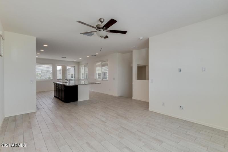 View of Kitchen from Family Room