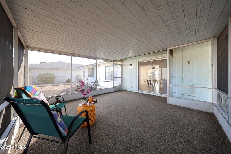 Large Screened Patio