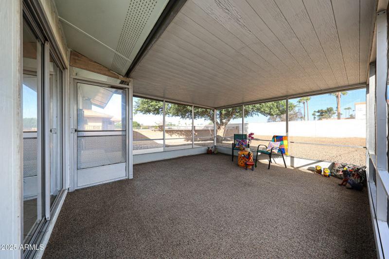 Large Screened Patio