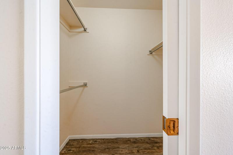 Main Bedroom Walk in Closet