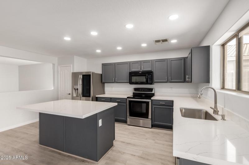 Kitchen Island with Extended Counter Top