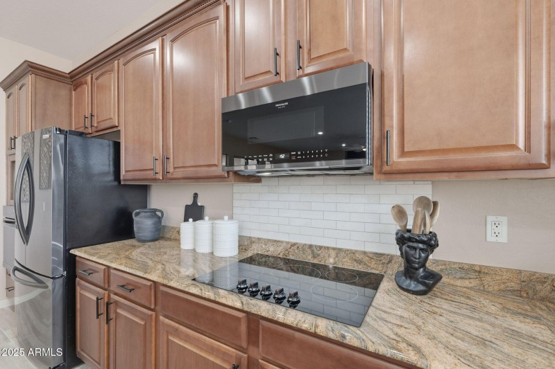 Black stainless appliances