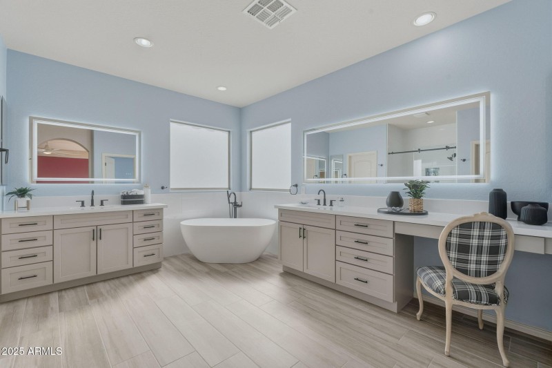 Remodeled Master Bath