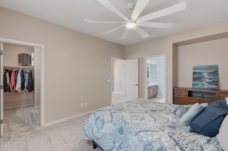 Bedroom 2 with walk in closet