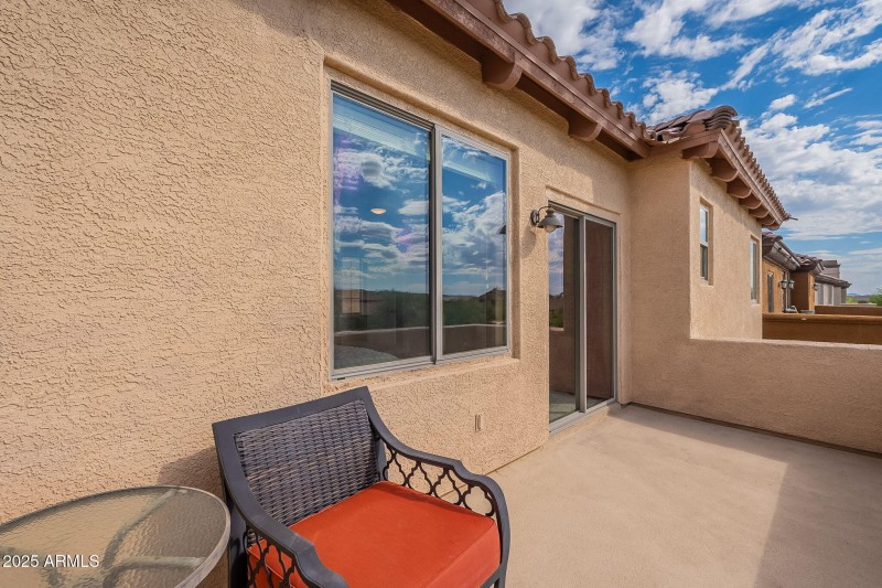 Balcony off Master Bedroom