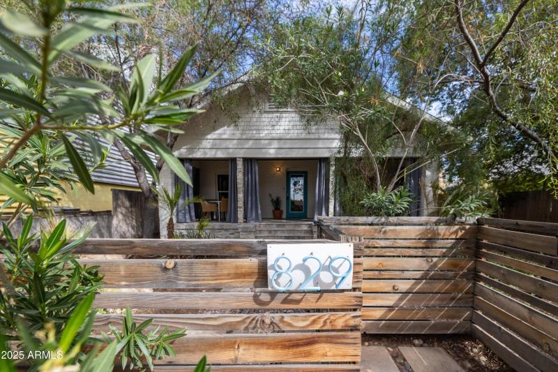Gated Front Yard Forest