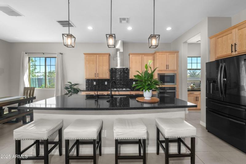 Granite Kitchen Island