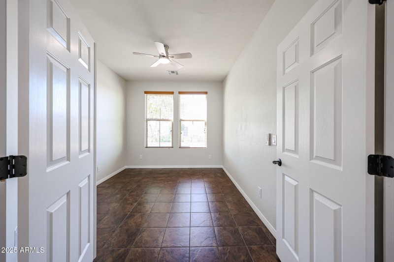 Den/Flex Room with French Doors