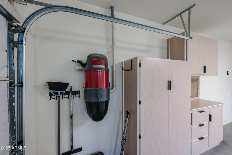 Central Vac and Cabinets