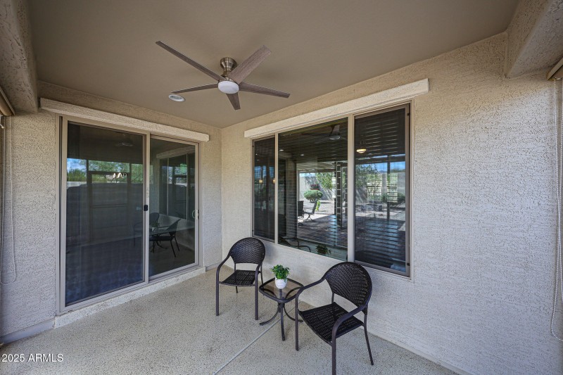 Screened-in Arizona Room