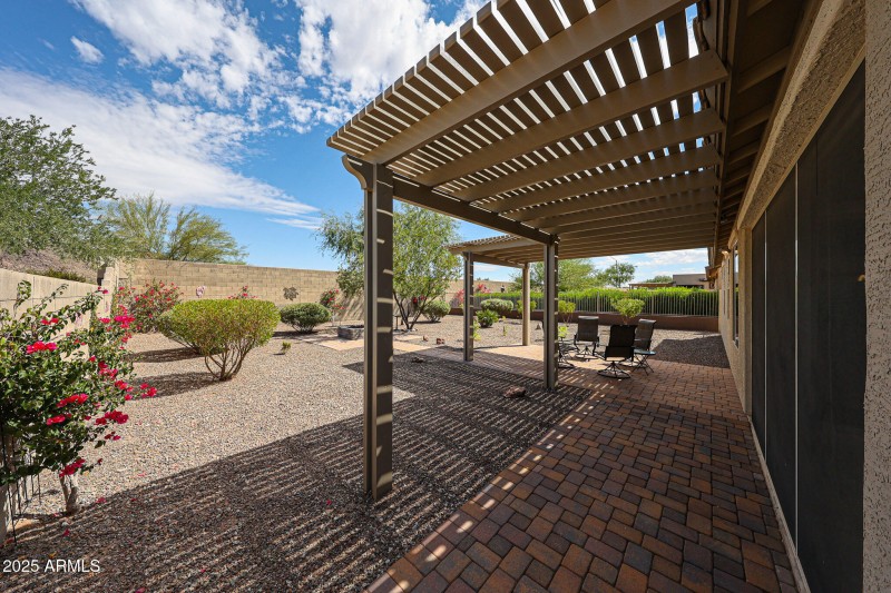 Extended Paver Patio