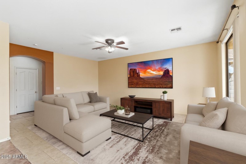 Living Room | Virtually Staged