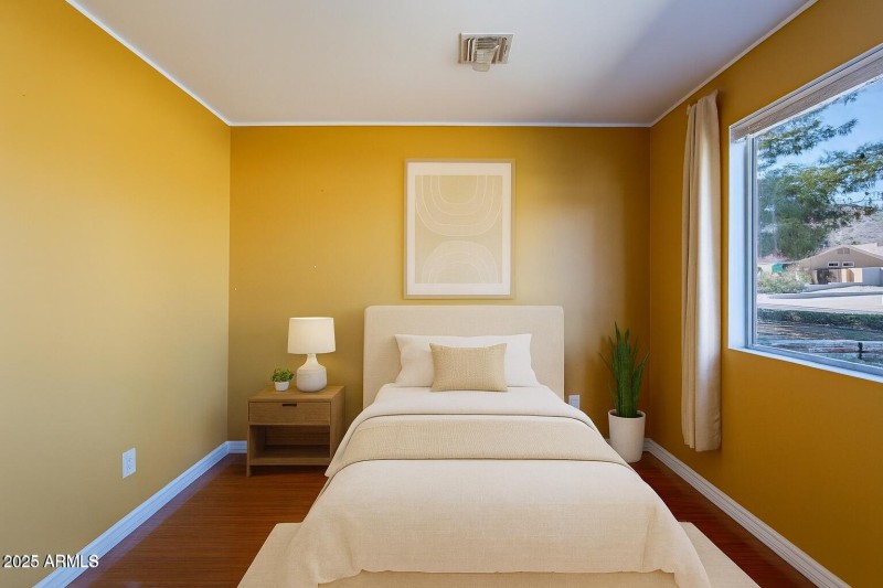 Cozy Bedroom with Natural Light