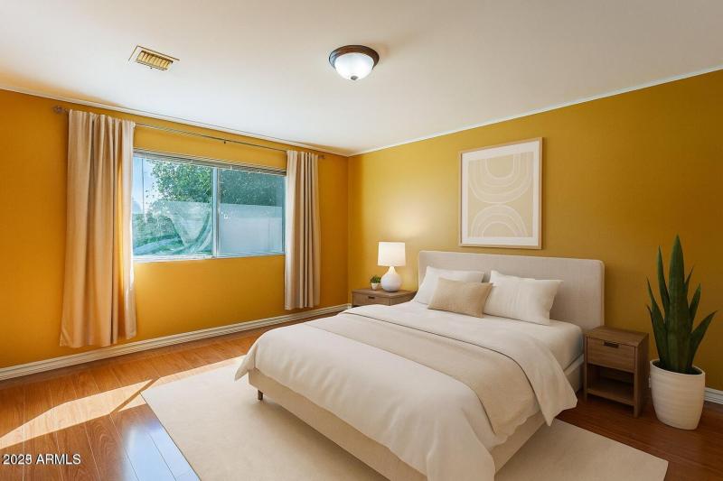 Sunny Bedroom with Natural Light