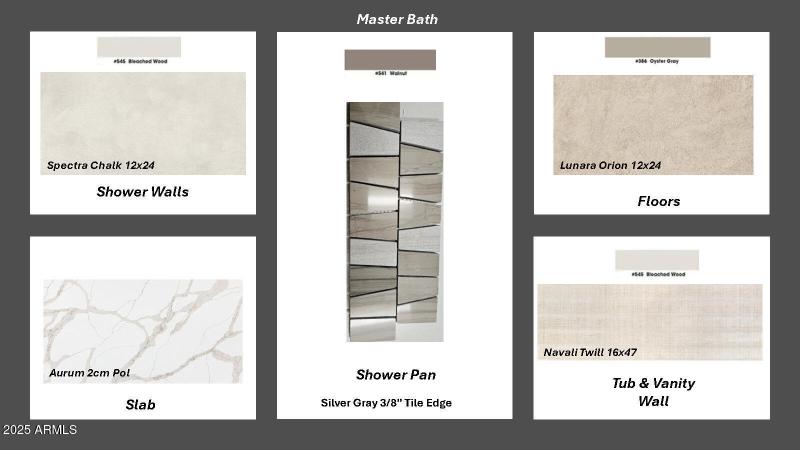 Primary Bath Finishes