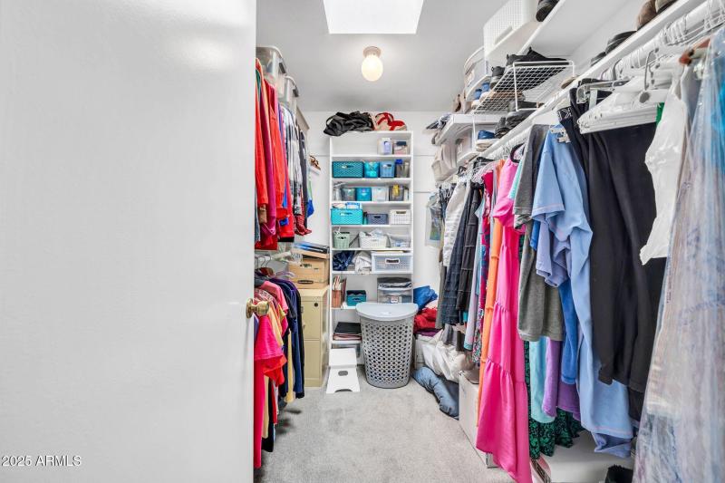 Master Walk-in Closet