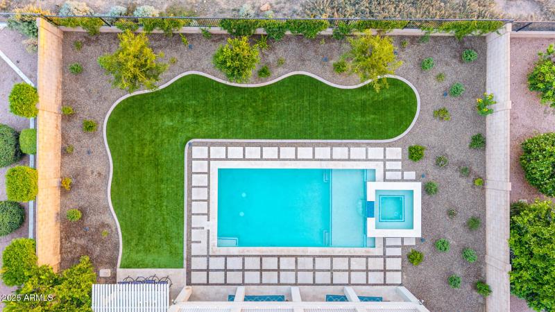 Aerial Backyard