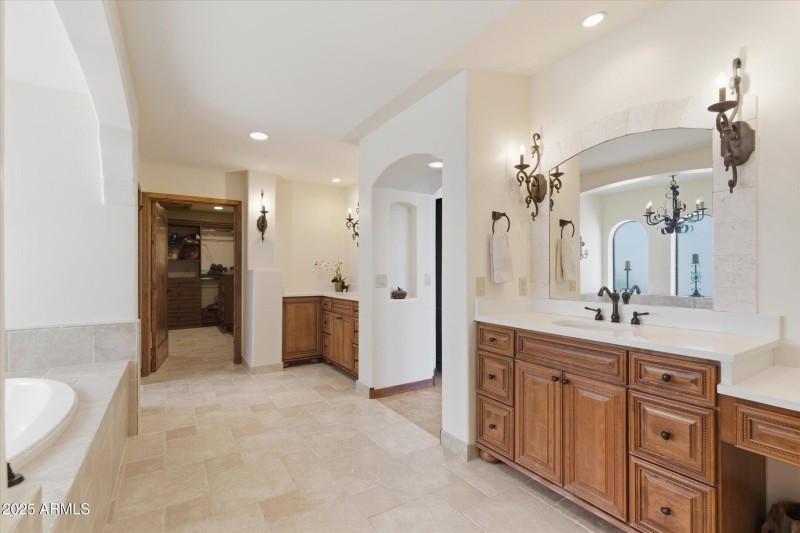 Dual vanities in Primary Bath