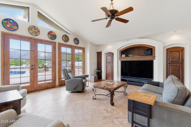 Soaring ceilings in the Great Room