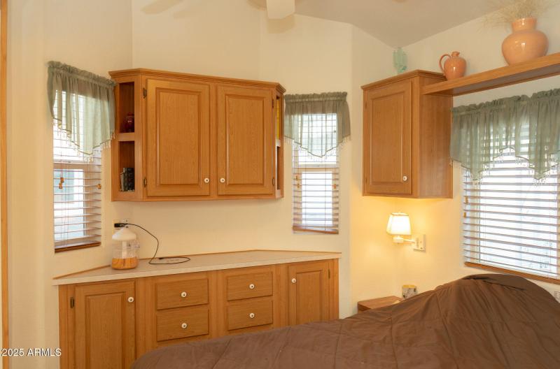 Bedroom with Built ins