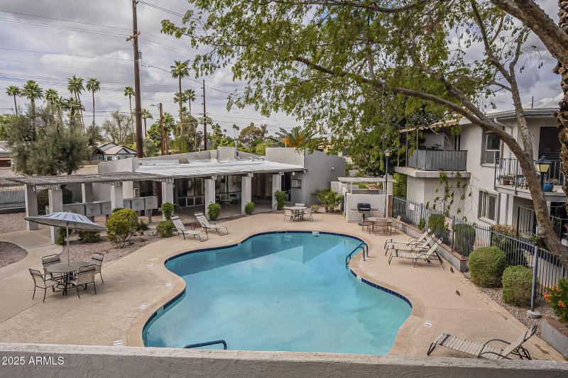 Community Pool with Lounge Area
