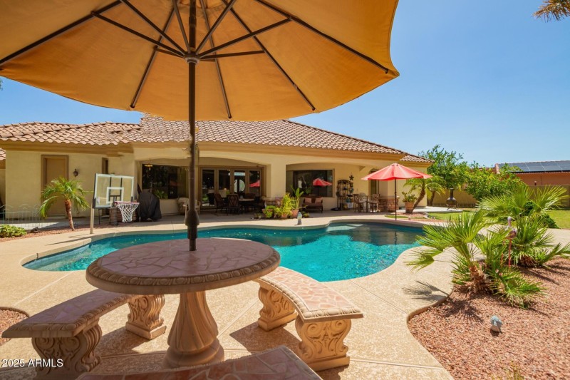 33 Backyard with pool