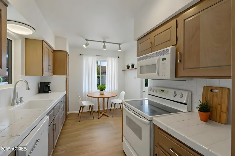 Virtually Staged Kitchen