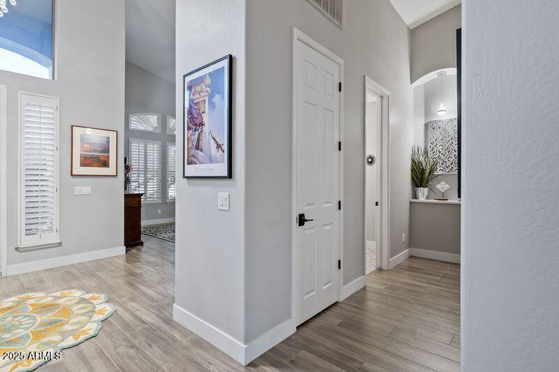 Coat Closet & Powder Bathroom