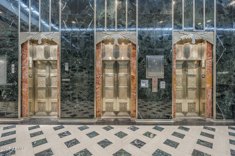 Orhpeum Lofts Elevator Bank