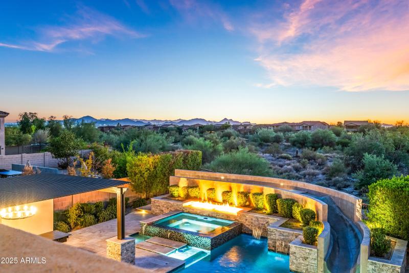 View from Upstairs Balcony