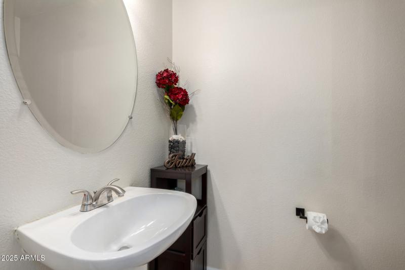 Half bath downstairs