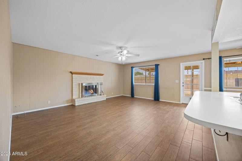 Family Room with Fireplace