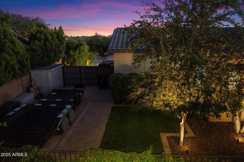 RV gate extra parking and dog run