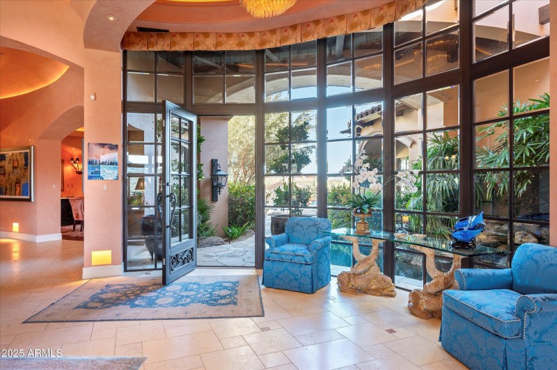 Entry Element from Foyer