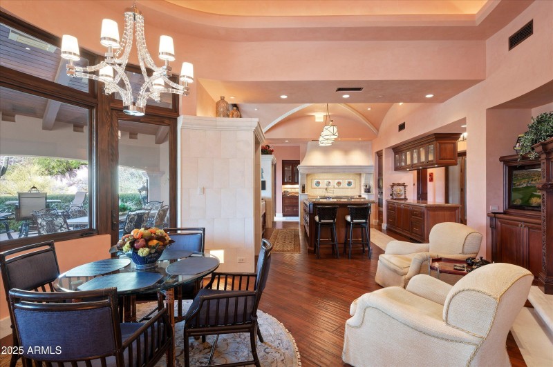 Breakfast Room and Hearth