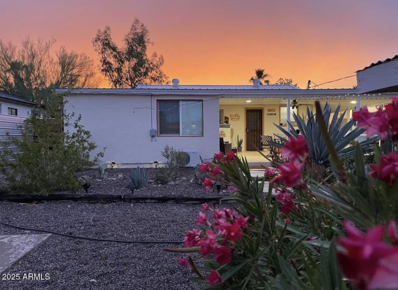 521 Lomita Back Yard View towards house