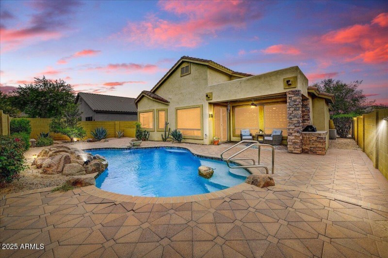 24-Backyard Twilight