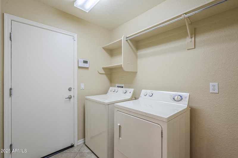 large inside laundry room