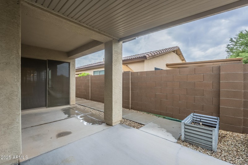 private patio off master