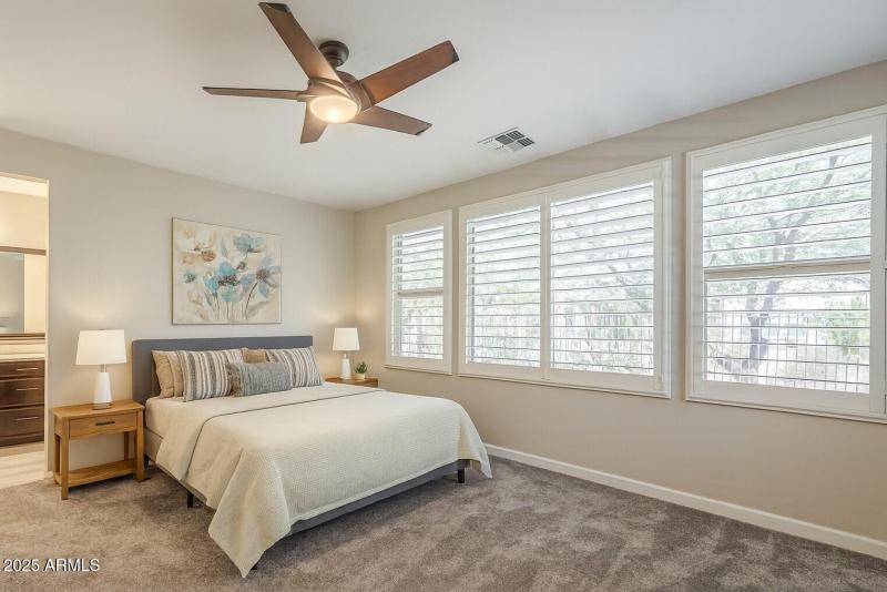 Light Bright Primary Bedroom