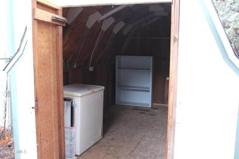 Freezer in Shed