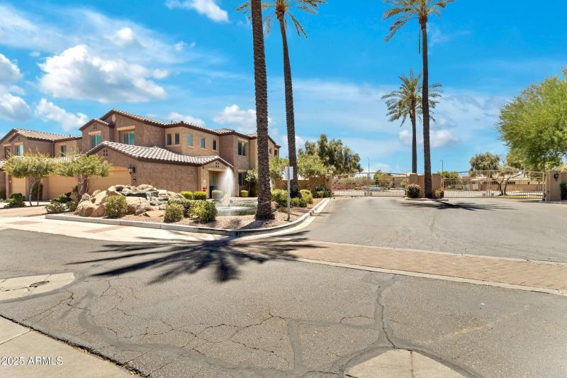 another entrance to condos