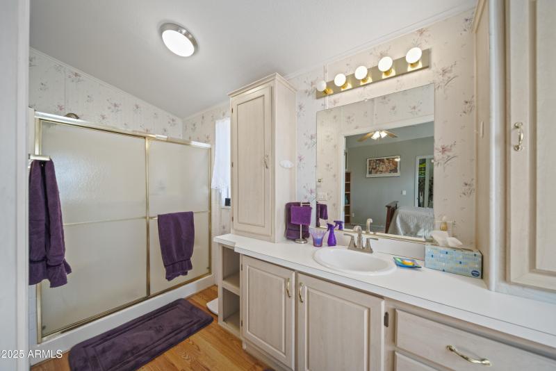 Master Bath Vanity and Shower