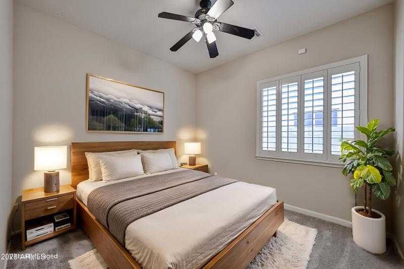 Bedroom 2 - Virtually Staged