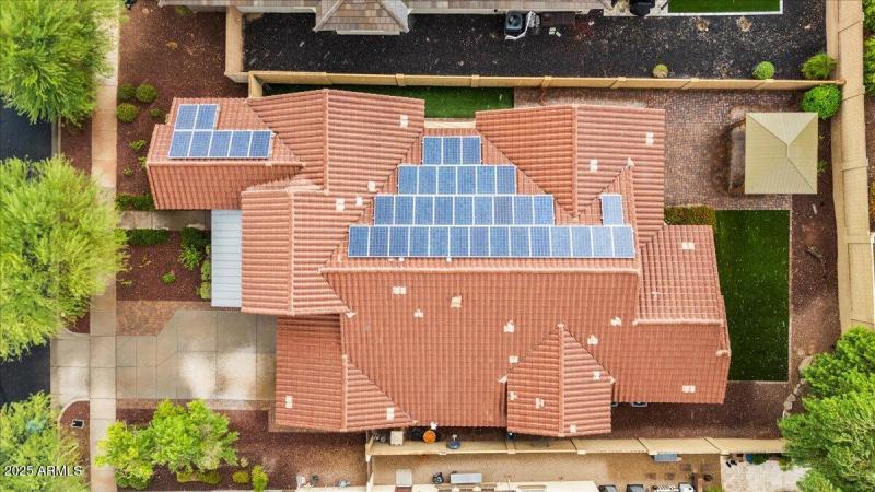 Aerial with Backyard